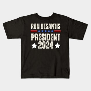 Desantis 2024 For President Make America Florida Kids T-Shirt